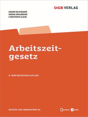 cover image of Arbeitszeitgesetz